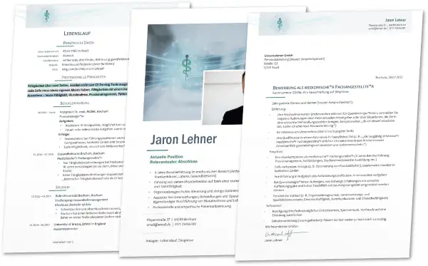 Bewerbungsvorlage Medizin Bewerbungsvorlage Medizin