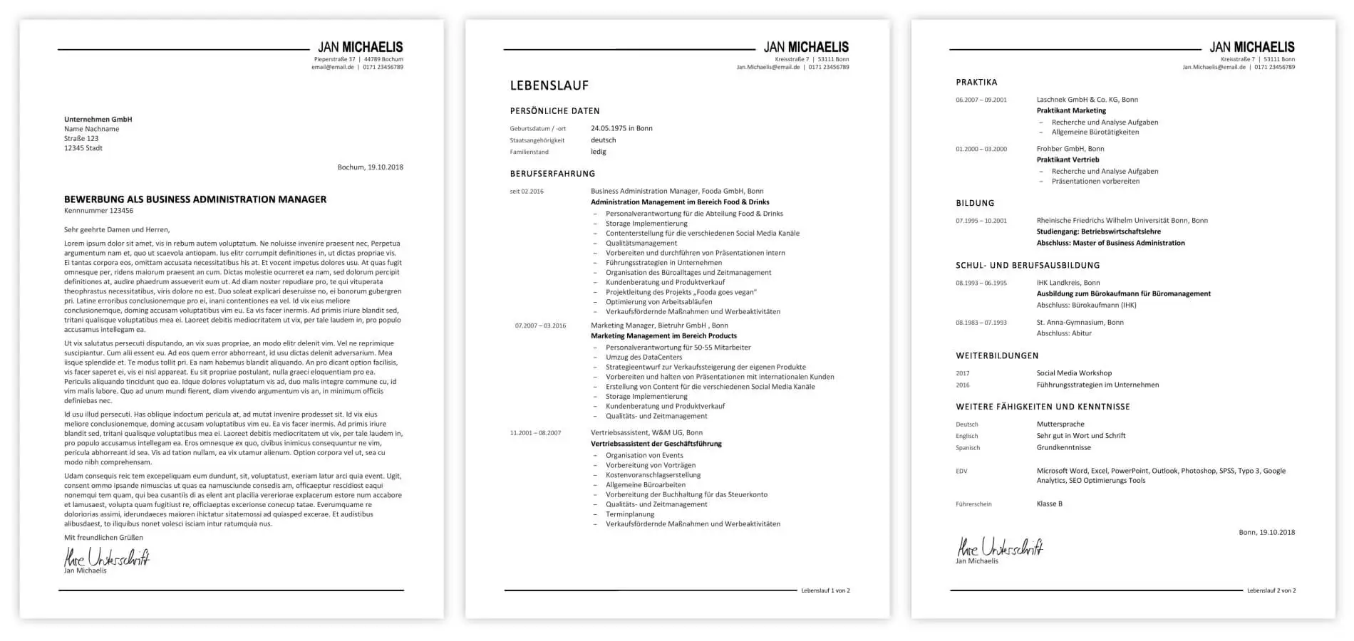 Bewerbung Unterschrift - Lebenslauf und Bewerbungsschreiben Bewerbung Unterschrift - Lebenslauf und Bewerbungsschreiben