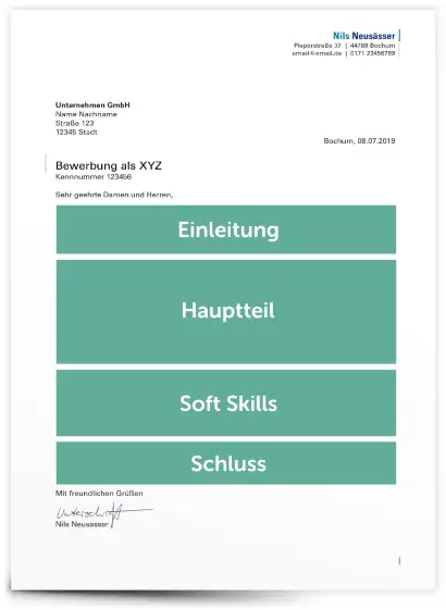 Bewerbung Trainee - Anschreiben Bewerbung Trainee - Anschreiben